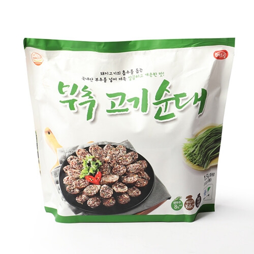 해드림 부추 고기순대 1.5kg이미지입니다. 누르면 해당 게시물로 새창이동합니다.