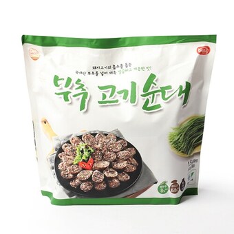 해드림 부추 고기<b>순대</b> 1.5kg