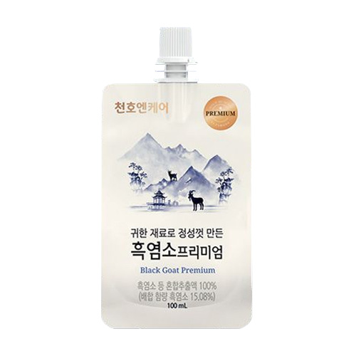천호엔케어 흑염소 진액 프리미엄 100ml 30포 (1개)
