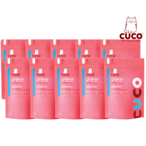  CUCO 구연산 베이직 1kg [10개]