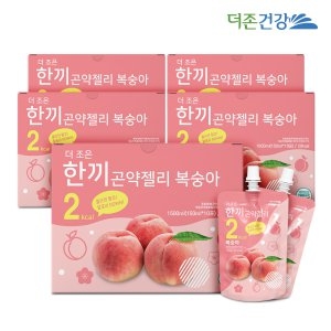 도투락 더존건강 더조은 한끼 곤약젤리 복숭아 150g (50개)