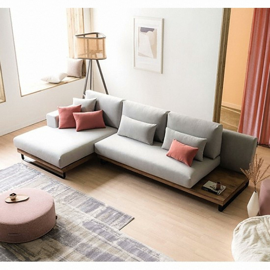 봄소와 한울 카우치 아쿠아클린 데이토나 패브릭 소파 4인용_이미지