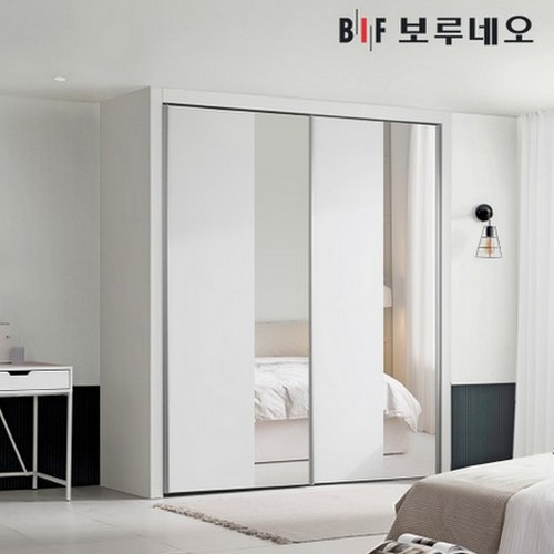 BIF보루네오 메종 슬라이딩 작은방 붙박이장 (190cm)_이미지