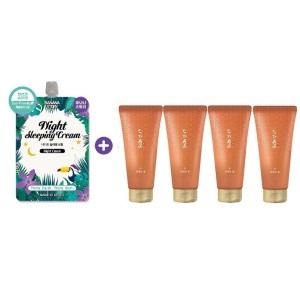 바나나스토리 나이트 슬리핑 크림 8ml + 수려한 본 클렌징 폼 100ml 4개이미지입니다. 누르면 해당 게시물로 새창이동합니다.