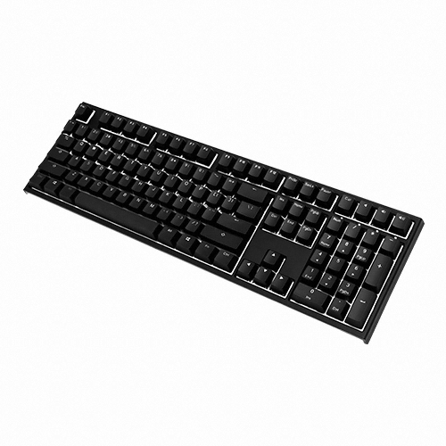 Ducky ONE 2 WHITE LED SEAMLESS PBT 이중사출 한글 (적축)_이미지