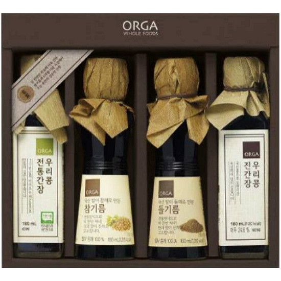 ORGA 참기름 간장 선물세트 2호 (1개)_이미지