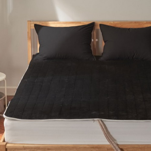 쇼핑스토리엔 르헤브 뉴 레이즈 블랙 극세사 온수매트 커버