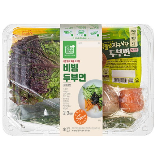 프레시밀 비빔 두부면 711g (3개)_이미지