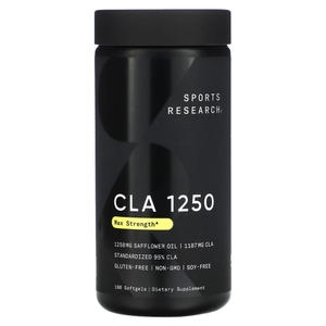 스포츠리서치 CLA 1250 맥스 스트렝스 180캡슐이미지입니다. 누르면 해당 게시물로 새창이동합니다.
