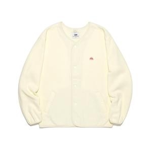 LEE 공용 폴라플리스 가디건 B1 LE2303JK03 IV LN BK