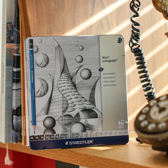 스테들러 마스 루모그라프 100 G20 연필 세트 (20본)_이미지