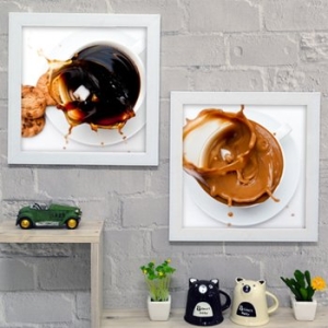 아트박스 cy414-커피의 설탕허그인테리어액자