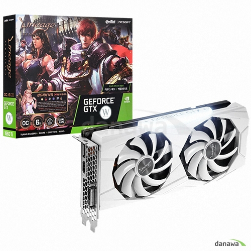 이엠텍 XENON 지포스 GTX 1660 Ti STORM X Dual OC D6 6GB WHITE 리니지 리마스터