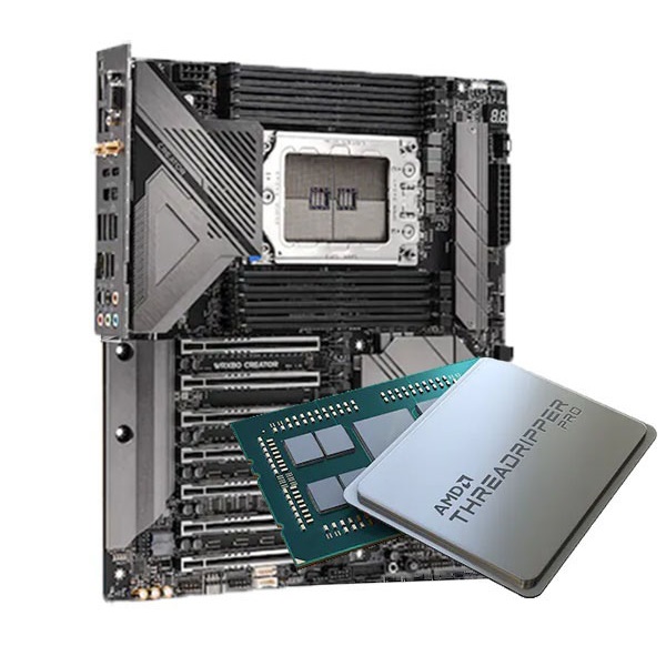 ASRock 라이젠 스레드리퍼 PRO 5975WX (샤갈 프로) + WRX80 Creator 대원씨티에스 패키지