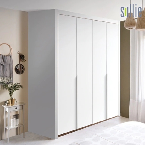 솔리에 크리미 작은방 붙박이장 (185cm)_이미지