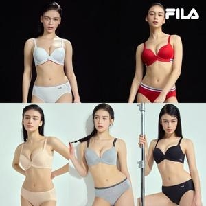 휠라 휠라언더웨어 시즌 7 시그니처 에디션 브라팬티세트 (5세트+팬티5종)