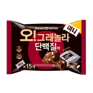 오리온 마켓오 오 그래놀라 단백질바 미니 192g (1개)