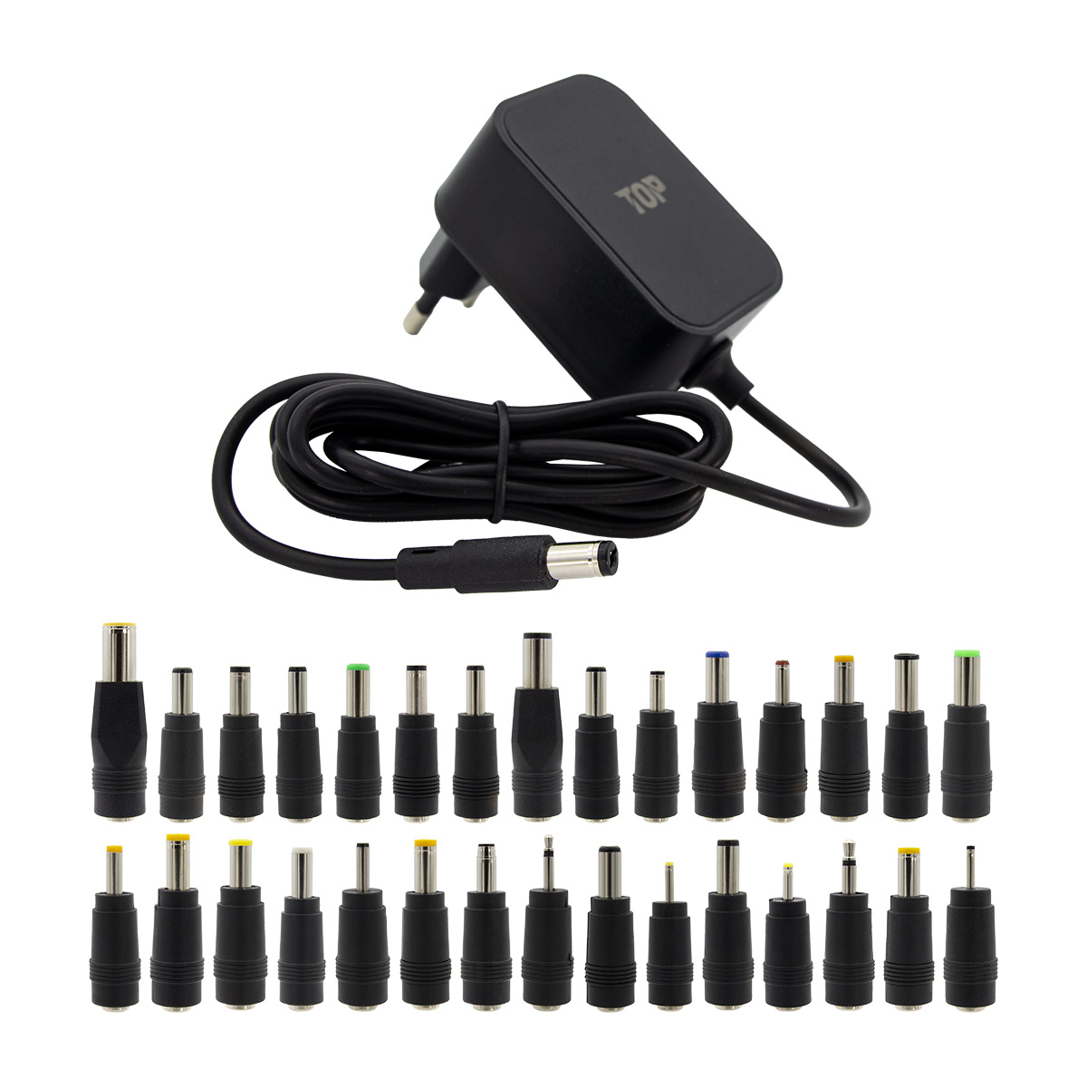 HDTOP DC 12V 2A CCTV 블랙 어댑터