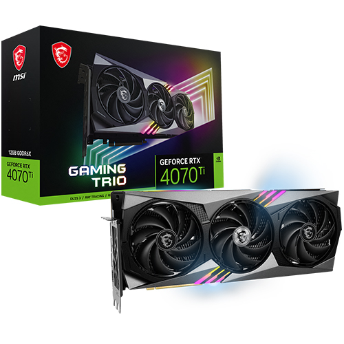 MSI 지포스 RTX 4070 Ti 게이밍 트리오 D6X 12GB 트라이프로져3_이미지