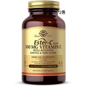 비타민C 500mg 100캡슐 x 2통 플라보노이드+아세로라