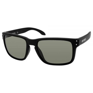  할리데이비슨 Harley-Davidson 남성용 캐주얼 스퀘어 선글라스, 블랙, 57-18-140, 블랙