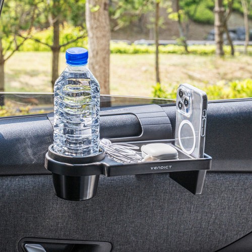 벤딕트  3in1 윈도우 마운트 2열 전용 컵홀더 멀티 트레이