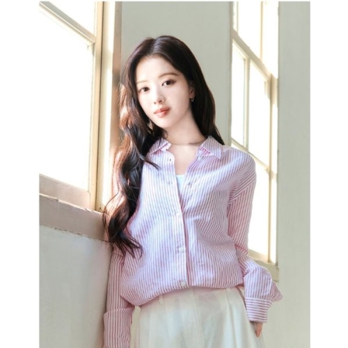 26년 여름 여성 코튼 린넨 셔츠 루즈핏 남방 10컬러 05346510