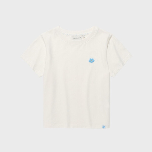 와키윌리 M 반팔티 CQK WA2602ST52WH 우먼스 릴리 크롭 반팔티셔츠 화이트_이미지