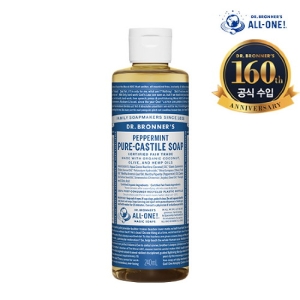 닥터브로너스 페퍼민트 퓨어 캐스틸 솝 240ml (1개)_이미지
