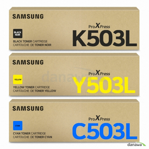 �Ｚ���� ��ǰ CLT-K503L, CLT-C503L, CLT-Y503L 3�� ��Ʈ