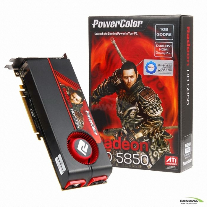 PowerColor 라데온 HD 5850 백전백승 D5 1GB_이미지