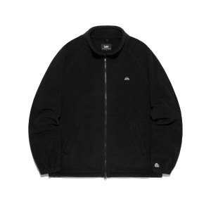 LEE 리 폴라 플리스 집업 자켓 블랙 LE2503JKF1BK 615309