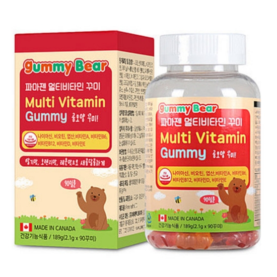 파마젠  멀티비타민 꾸미 90구미 (1개)