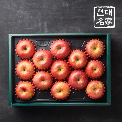 현대명가 프리미엄 탑초이스 선별 사과 선물세트 5kg (1개)_이미지