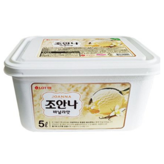 롯데웰푸드 조안나 바닐라 5L (3개)