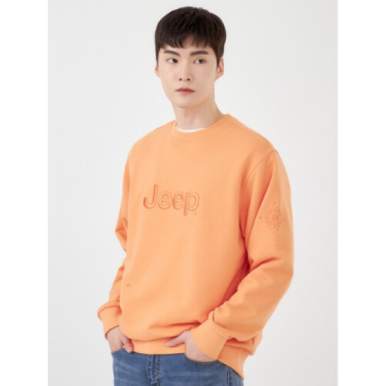 JEEP 온톤 로고 자수 맨투맨 티셔츠 JN1TSU811_이미지