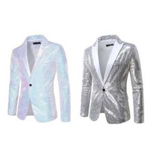 교복몰 스팽클 무대 자켓 시즌3 코스프레 반짝이의상 WDF59C4_이미지