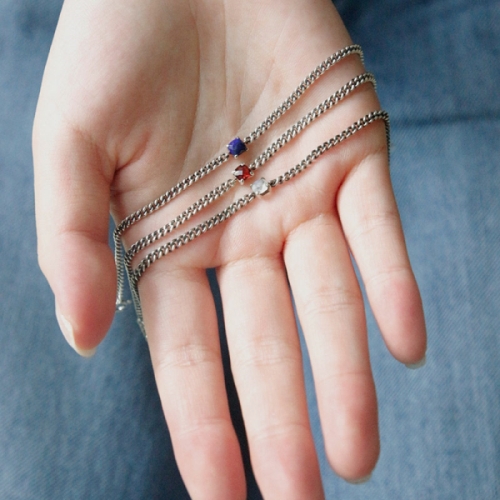 아로마 펜던트 상단 루크 포도 나무 템파 파프 garnet7x5mm