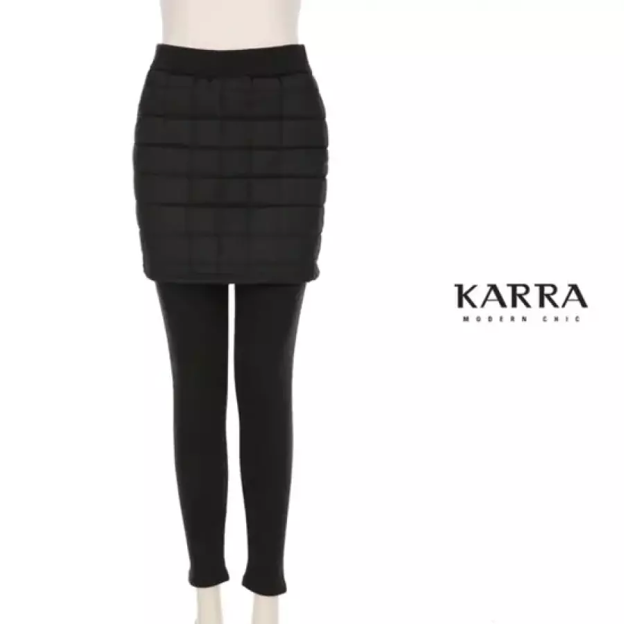 KARRA 패딩스커트기모레깅스_KF1WLG003A-F_이미지