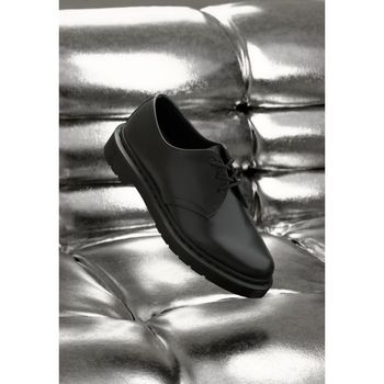 Dr. Martens 스 1461 모노 유니섹스 끈이 달린 신발 검은색 매끄러운 가죽 7480830