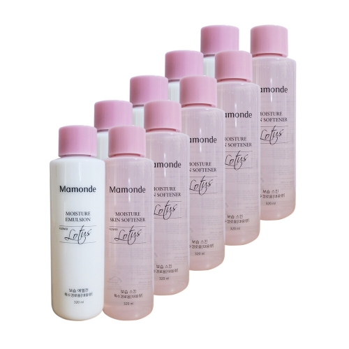 아모레퍼시픽 마몽드 모이스처 스킨 소프너 320ml + 모이스처 에멀젼 320ml (5개)_이미지
