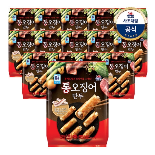 사조대림 대림선 통오징어 만두 220g (15개)_이미지