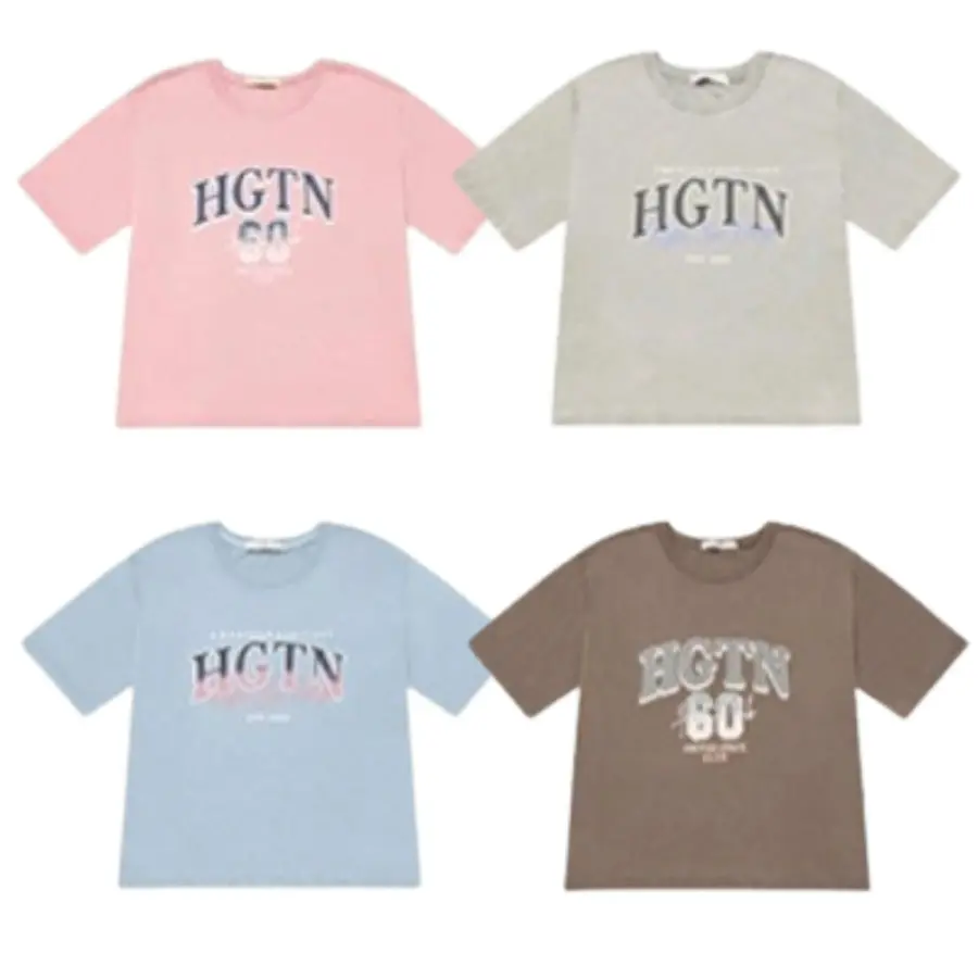 모다부평여성 스몰 자수와펜 반팔 티셔츠10520-131-421-03_BP