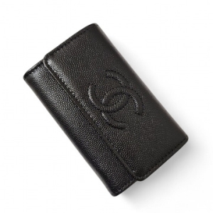 샤넬 클래식 카드지갑 클똑 복고풍 로고 똑딱이 카드지갑 AP4705