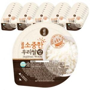 시아스 곰곰 소중한 우리쌀밥 210g (36개)