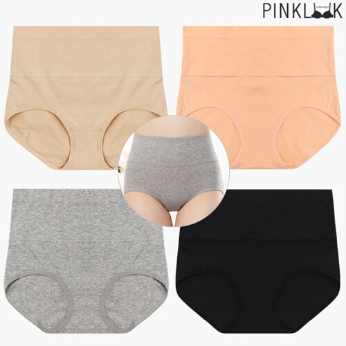 핑크룩 핑크룩 다양한 사이즈 순면팬티 똥배복대팬티1종 택1_이미지