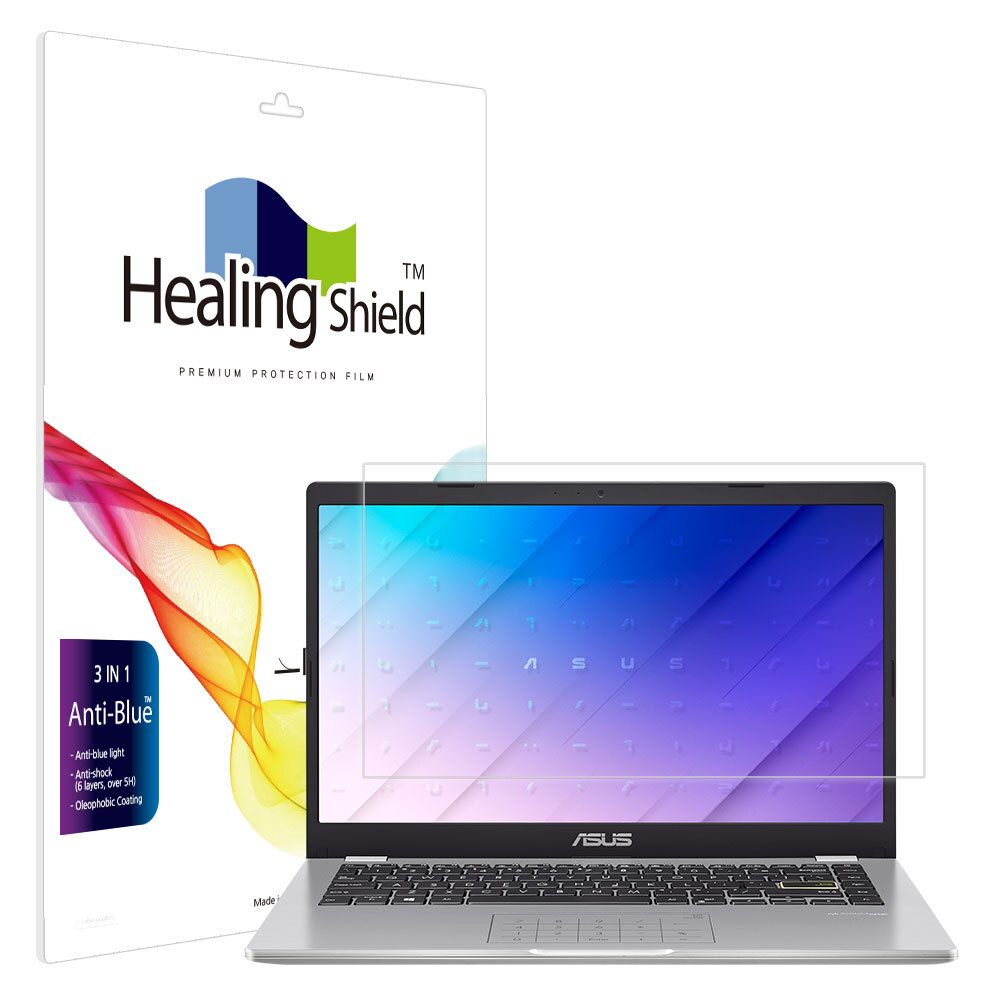 폰트리 힐링쉴드 ASUS 비보북 고 14 E410 블루라이트차단 액정보호필름_이미지