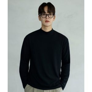 홈플러스 시그니처 최종우X 모크넥 니트 티셔츠블랙379741