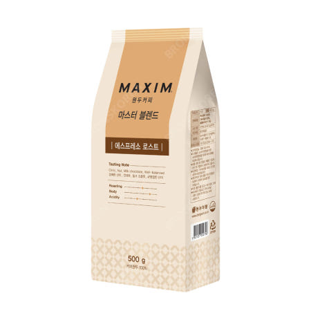 동서식품 맥스웰하우스 에스프레소 로스트 원두커피 500g [1개]