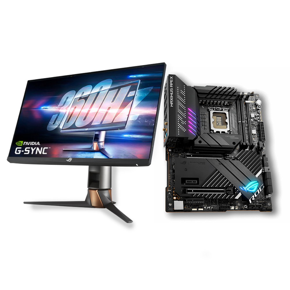 ASUS ROG SWIFT PG259QNR + ROG MAXIMUS Z690 APEX 인텍앤컴퍼니_이미지